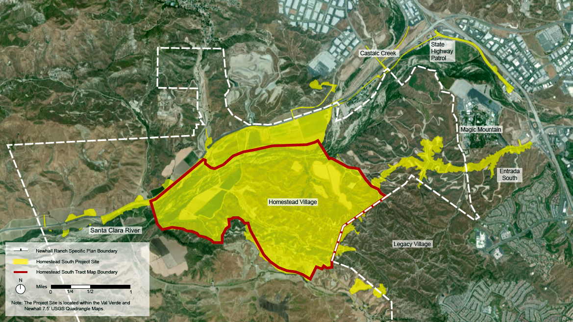 SCVHistory.com | Newhall Ranch Project | Homestead South (Phase 3) NOP ...