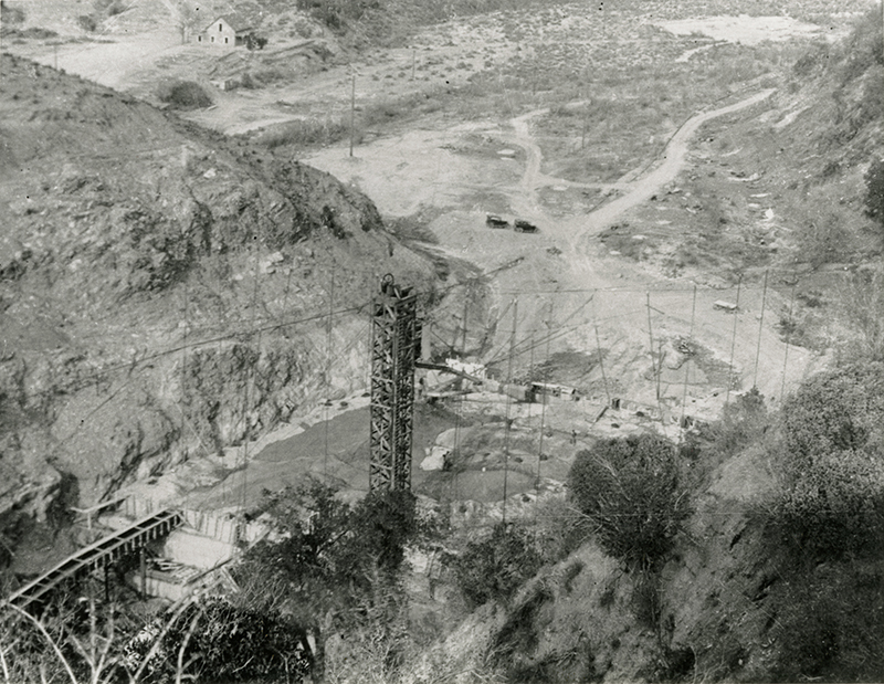 St. Francis Dam Under Construction
SAN FRANCISQUITO CANYON. Photos of the St. Francis Dam disaster.