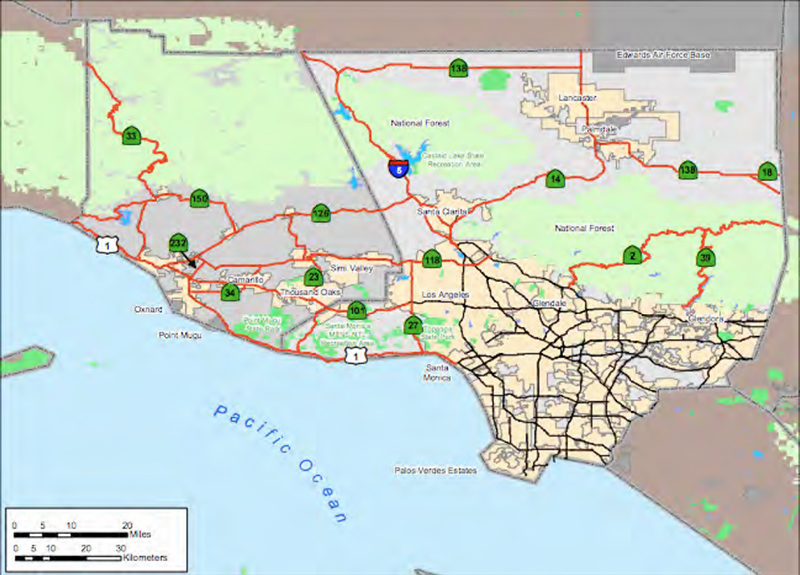 Caltrans Right Of Way Maps District 7 Scvhistory.com | Native Cultures | Local Ethnobotany: Tea21 Rural Roadside  Inventory, Caltrans District 7 (Fortier 2008).