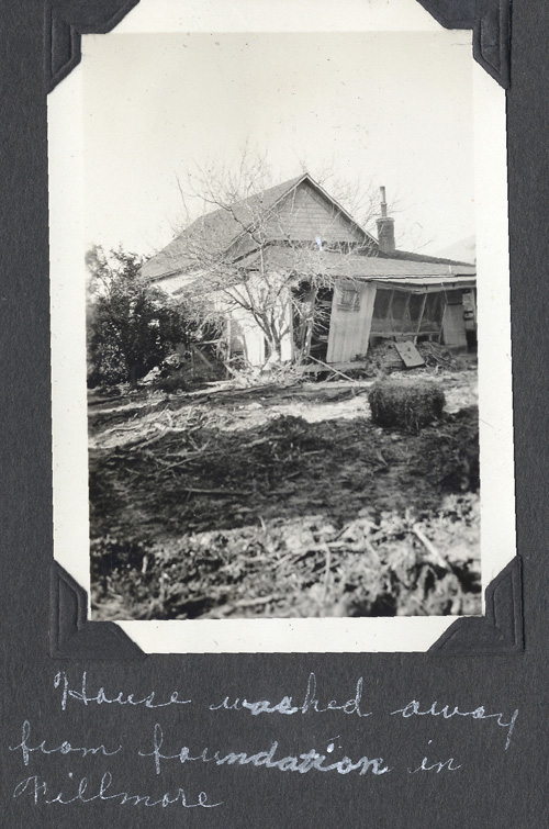 Eleanore Smith of Valencia, California found these photos of the aftermath of the St. Francis Dam disaster in a photo album passed down to her by her aunt Genevieve Smith. 