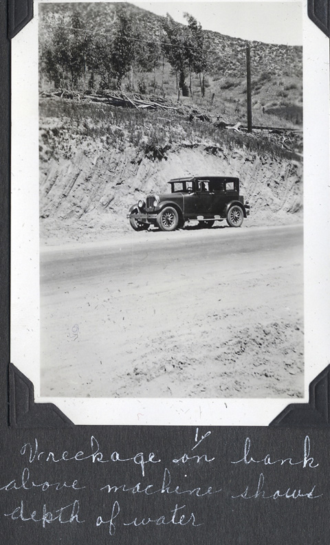 Eleanore Smith of Valencia, California found these photos of the aftermath of the St. Francis Dam disaster in a photo album passed down to her by her aunt Genevieve Smith. 