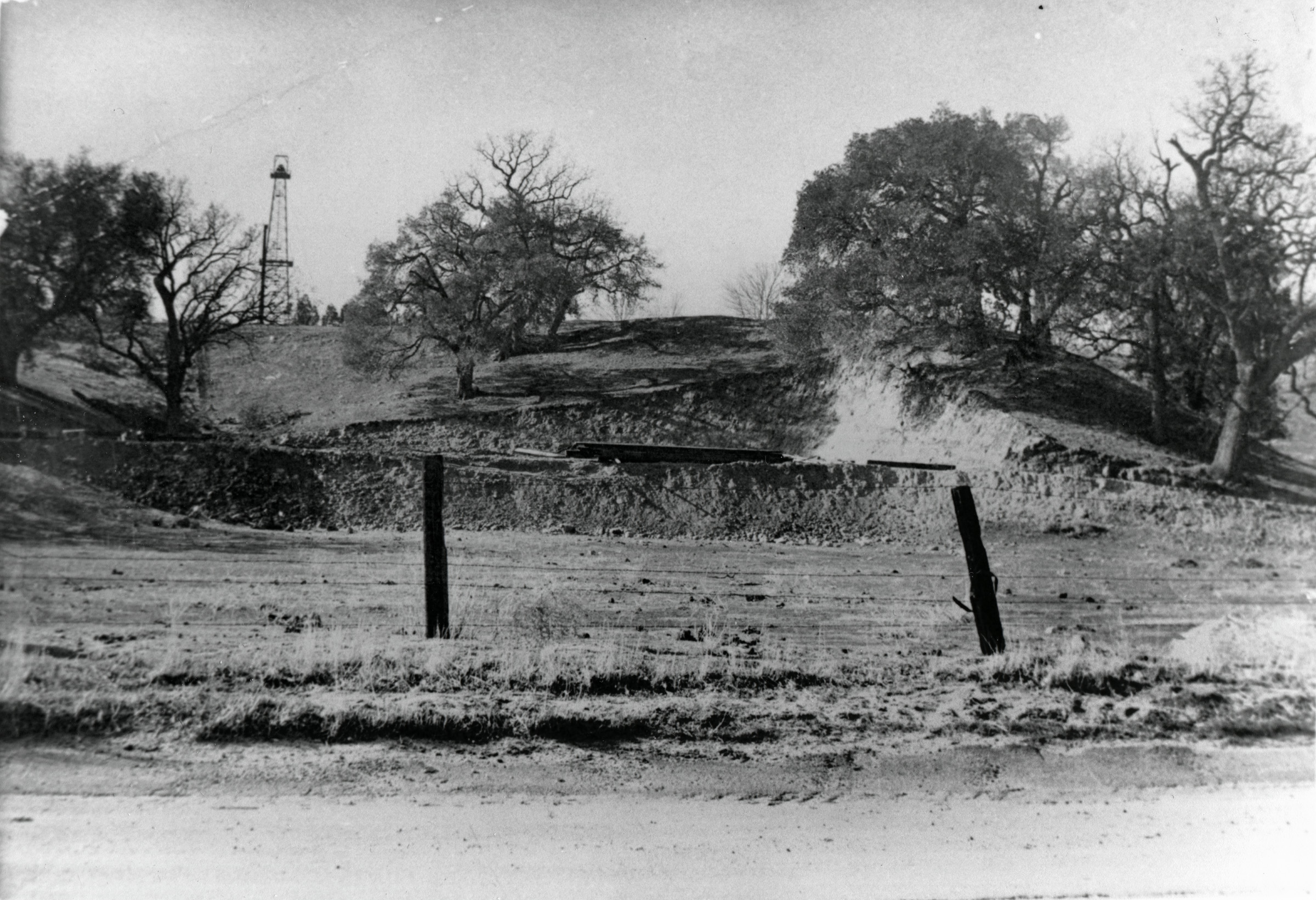 Arcadia Street during the short-lived oil boom of 1948-1949