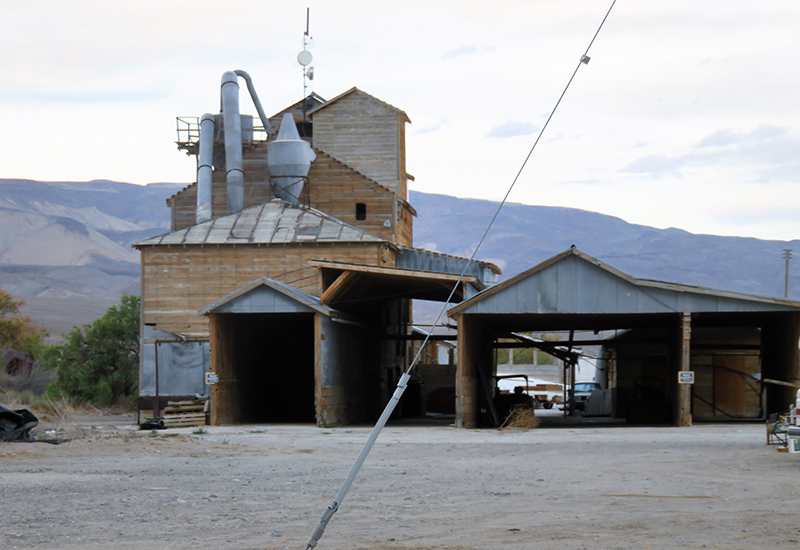 Sierra Talc Co. mill at Keeler.