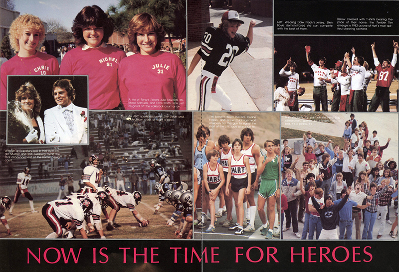 Hart High School 1982 Tomahawk Yearbook