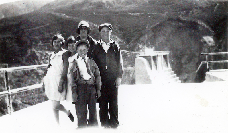 Cowart Family of Burbank Visits
ST. FRANCIS DAM SITE, SAN FRANCISQUITO CANYON