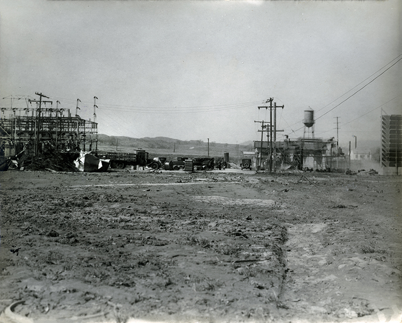 SoCal Edison Saugus Substation After the Flood
ST. FRANCIS DAM DISASTER