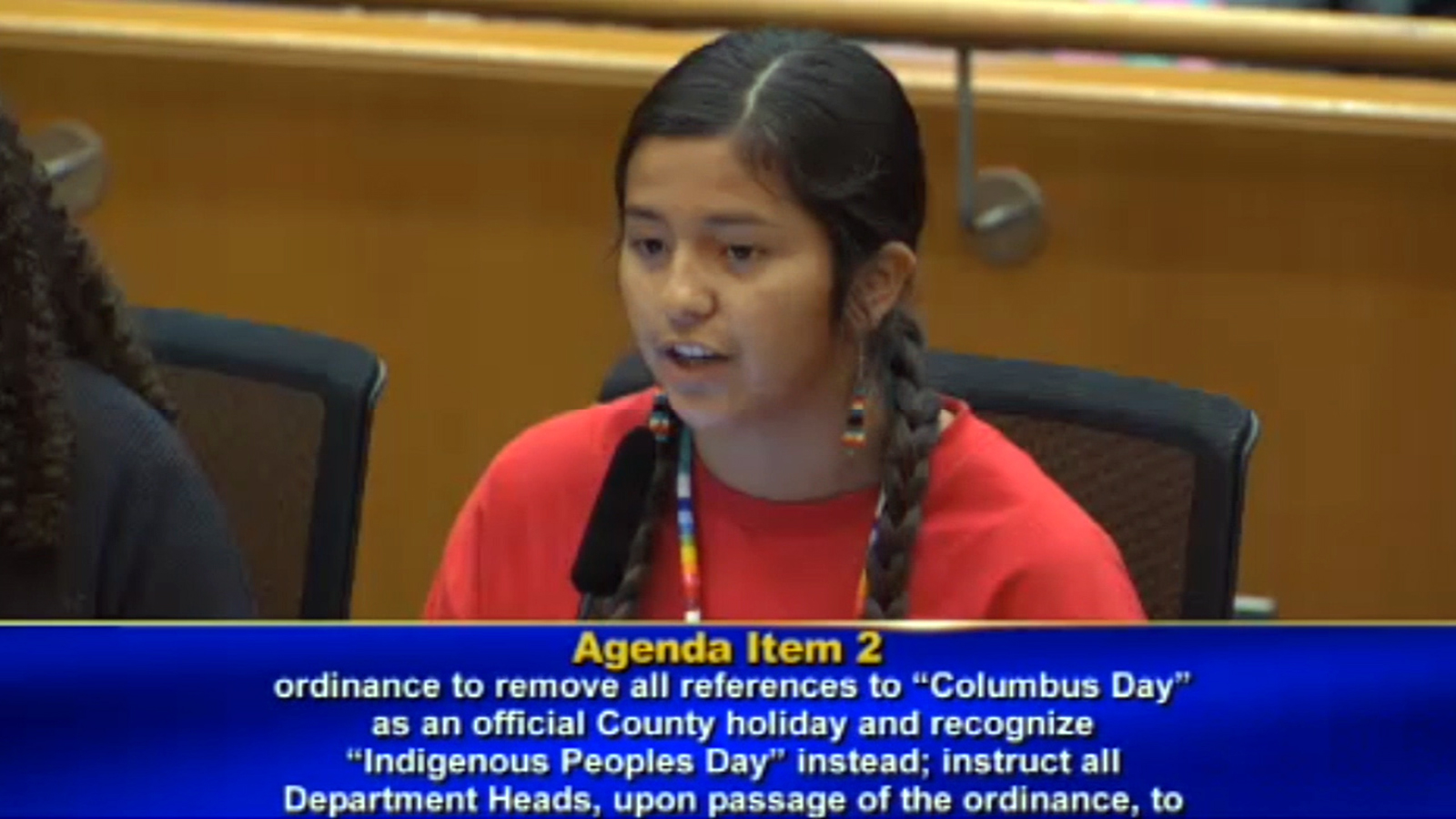 Video/Testimony Los Angeles County Replaces Columbus