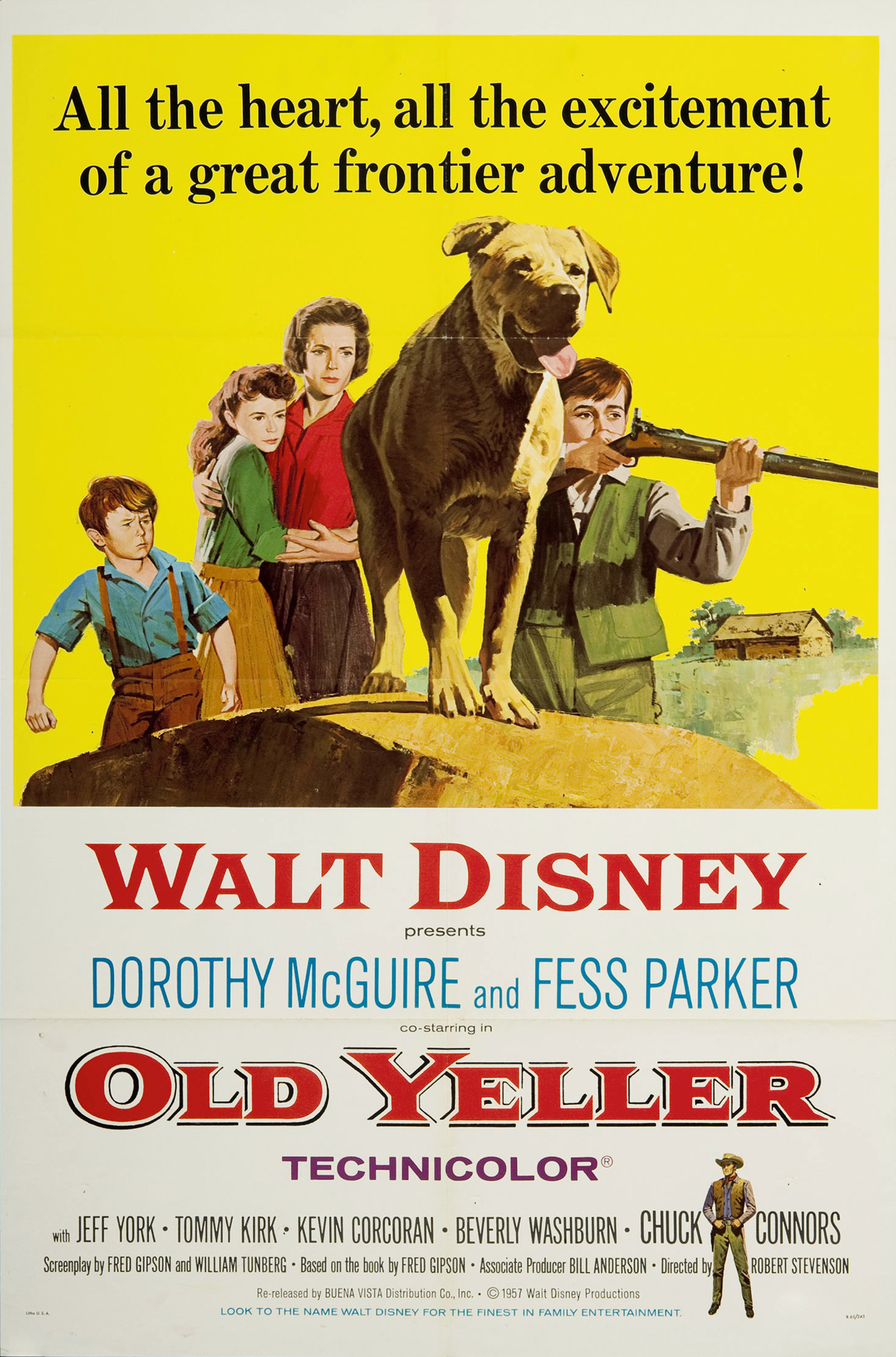 scvhistory-lw2332-film-arts-one-sheet-poster-old-yeller-1957