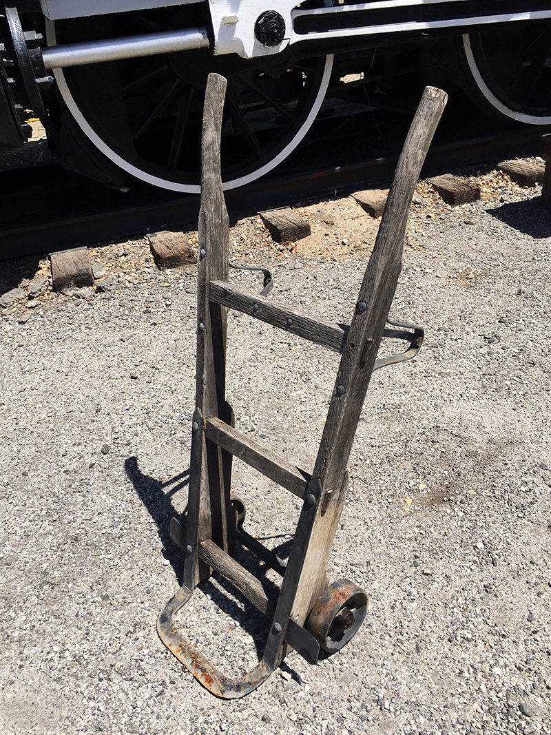 LW3781 Southern Pacific Railroad Relics Railroad Hand Cart.