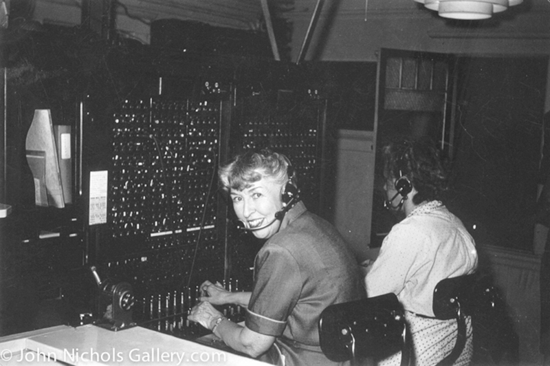 Switchboard Operators Reicel Jones and Althea Marks. HEROES OF THE ST. FRANCIS DAM DISASTER. Photos of the St. Francis Dam disaster. 