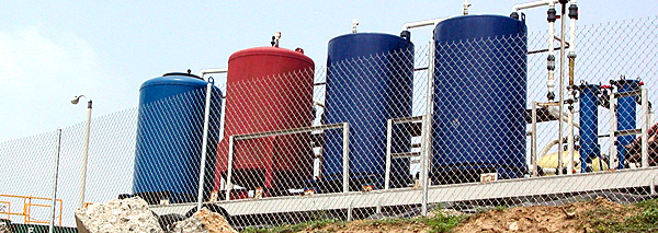 storage tanks