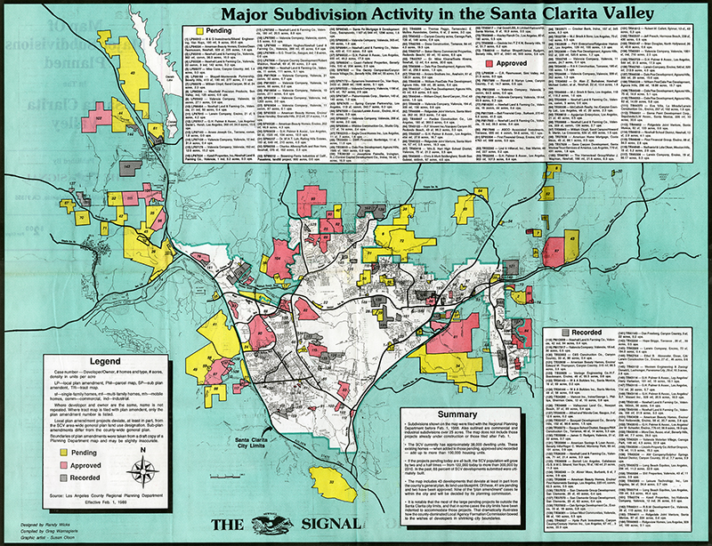TN8802 Maps Santa Clarita Valley Planned & Approved