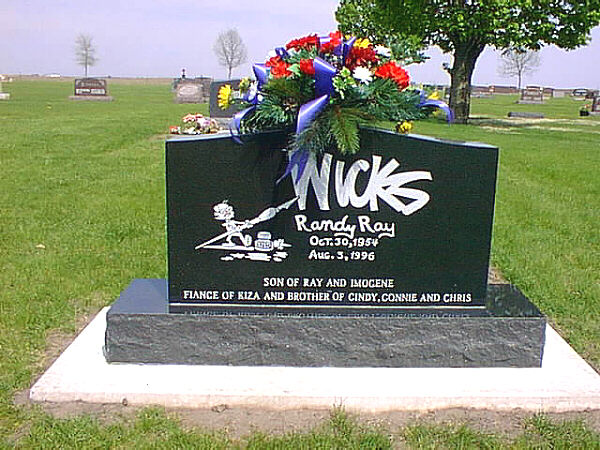 Randy Wicks: At rest in Iowa